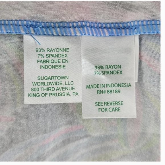 Lilly Pulitzer Aubrey UPF 50+ Shift Dress Bermudaful Size Medium NWT - Picture 3 of 11